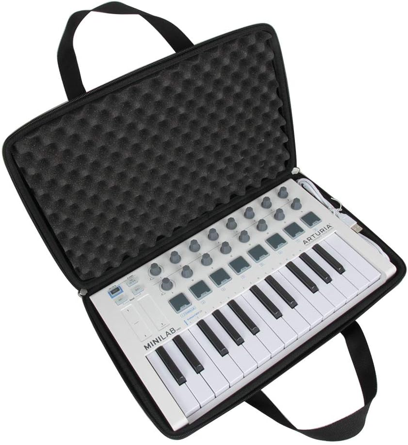 Hermitshell Hard Travel Case for Arturia MiniLab MkiII - MIDI Controller