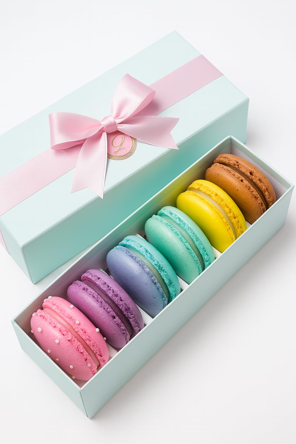LeilaLove Macarons 8 collection Macaron gift box