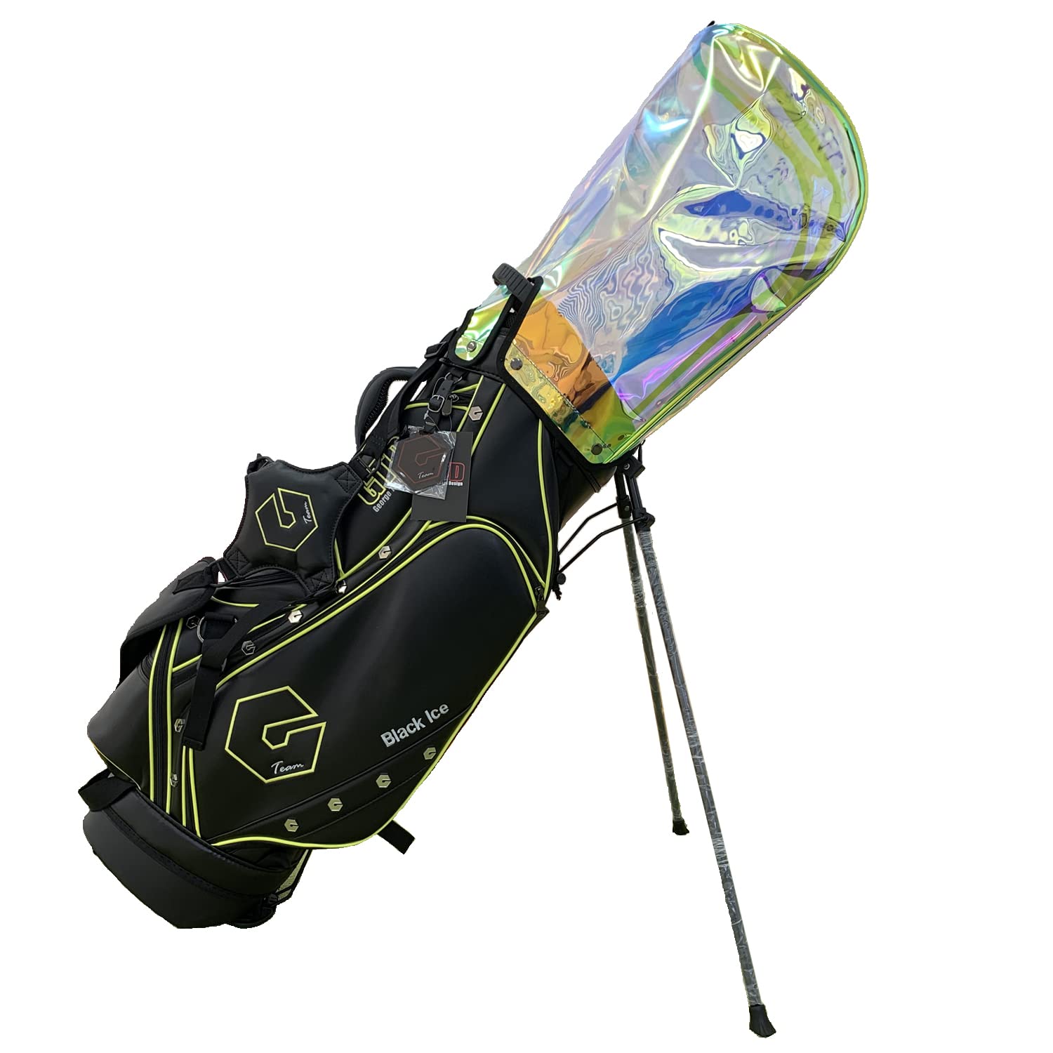 Amazon | 【スタンドキャディバッグ】GTD STAND CADDY BAG Black 