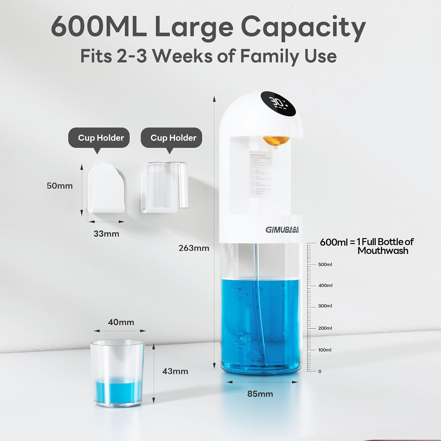Bundle-Automatic mouthwash Dispenser and Toddler Phone for Kids
