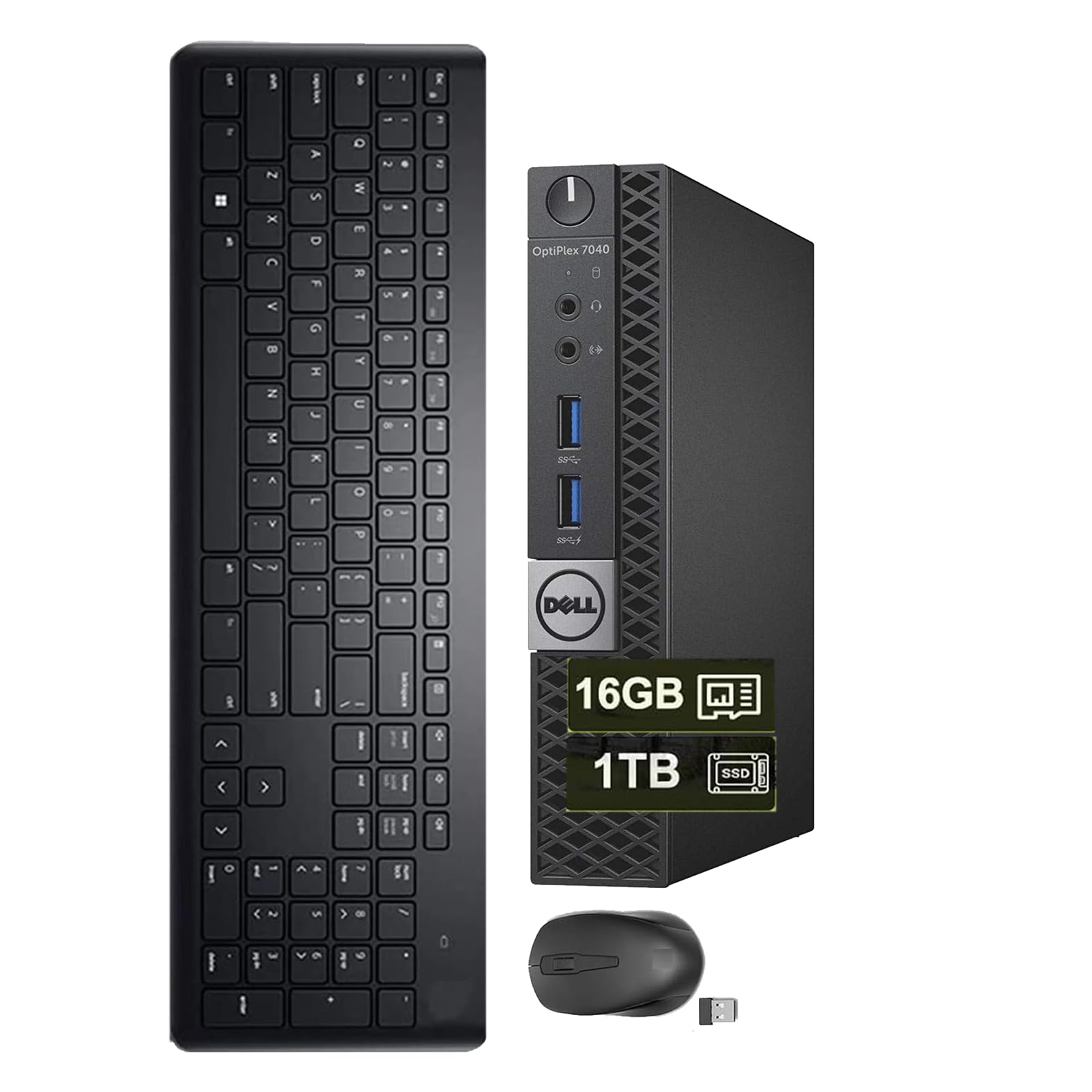 Dell Optiplex 7040 Micro I5 6500t, 16gb, Ssd 512gb, Wifi, A+/ Producto Reacondicionado con