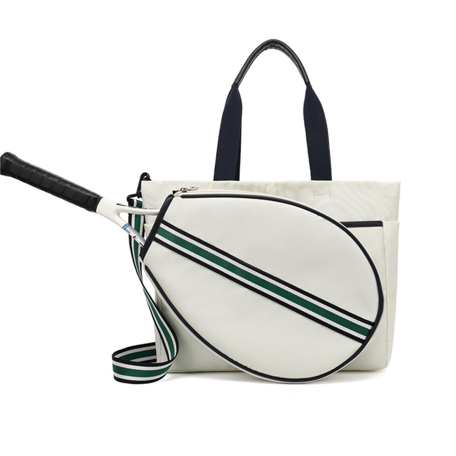 Raquetero Tenis Bolsa for Raqueta de Tenis, Bolso de Hombro Multiusos con Correa for el Hombro Desmontable, Bolsa for Raqueta de Tenis