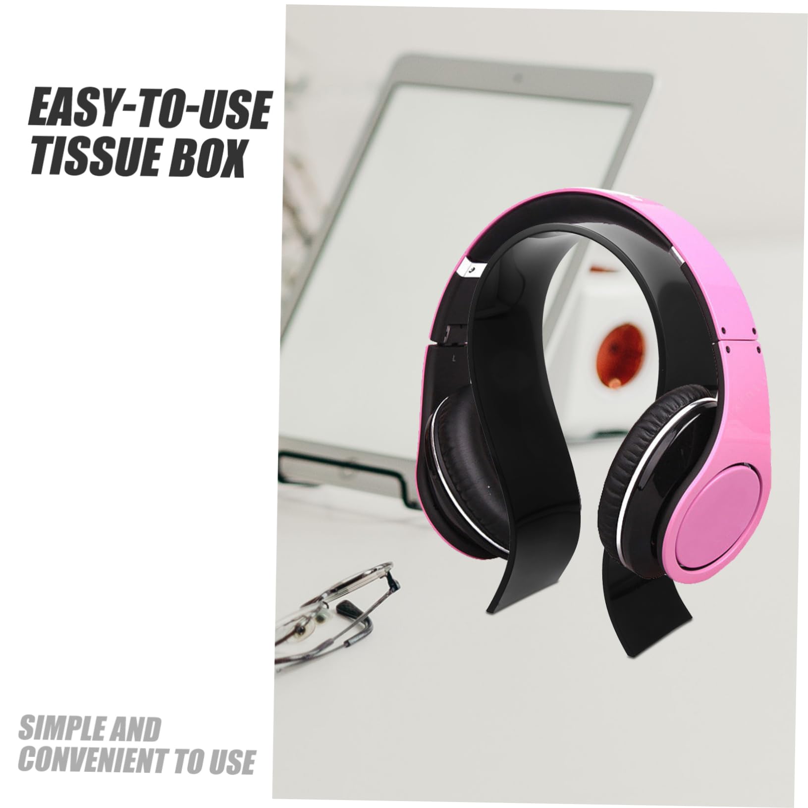 Uonlytech 5 Piezas Soporte Auriculares Organizador de Auriculares Gaming Estante Almacenamiento y Exhibición de Headset