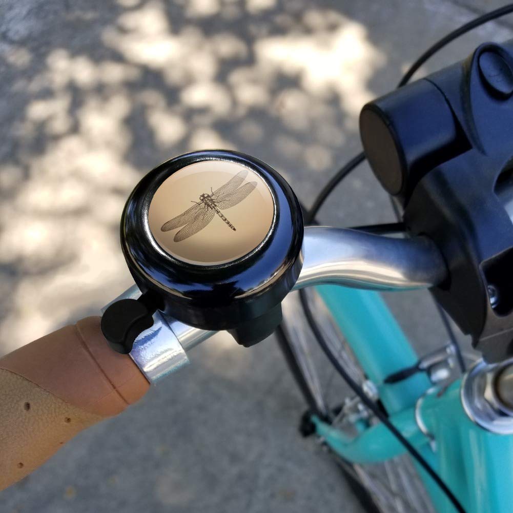 GRAPHICS & MORE Dragonfly Vintage Insect Bicycle Handlebar Bike Bell