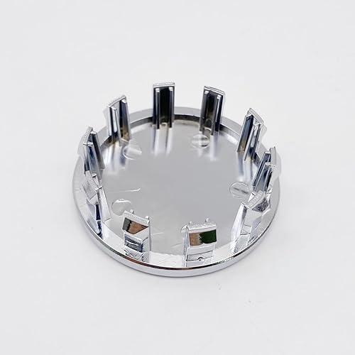 Miniatura 5 de 4 tapas centrales de plástico cromado de 2.480 in y 2.5 pulgadas para ruedas Dodge Ram 1500, repuesto 6KF18TRMAA