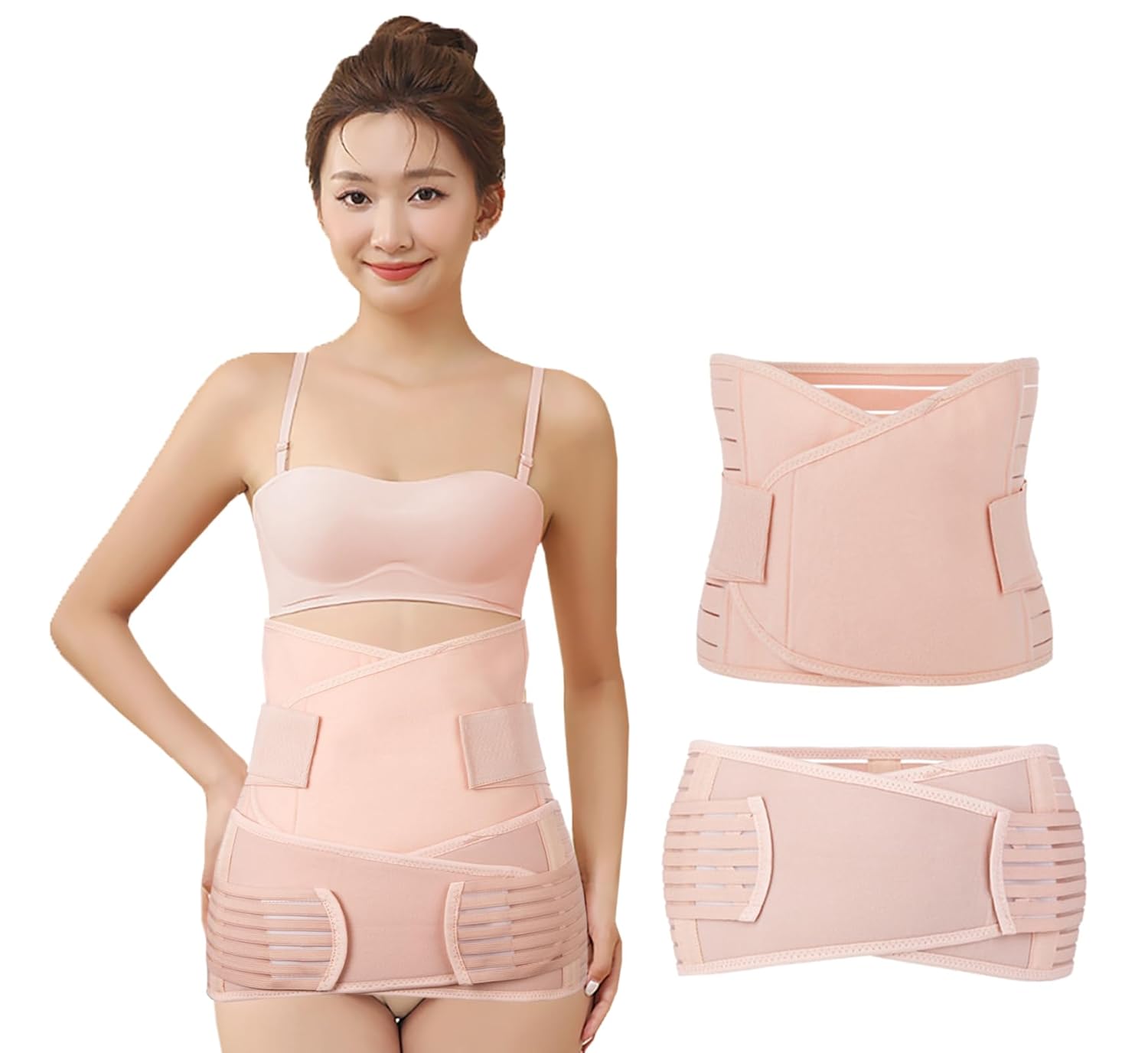 Postpartum Belt After Delivery Support Recovery,Body Shaper Belt for Women for After Birth Postnatal C-section (XXL)