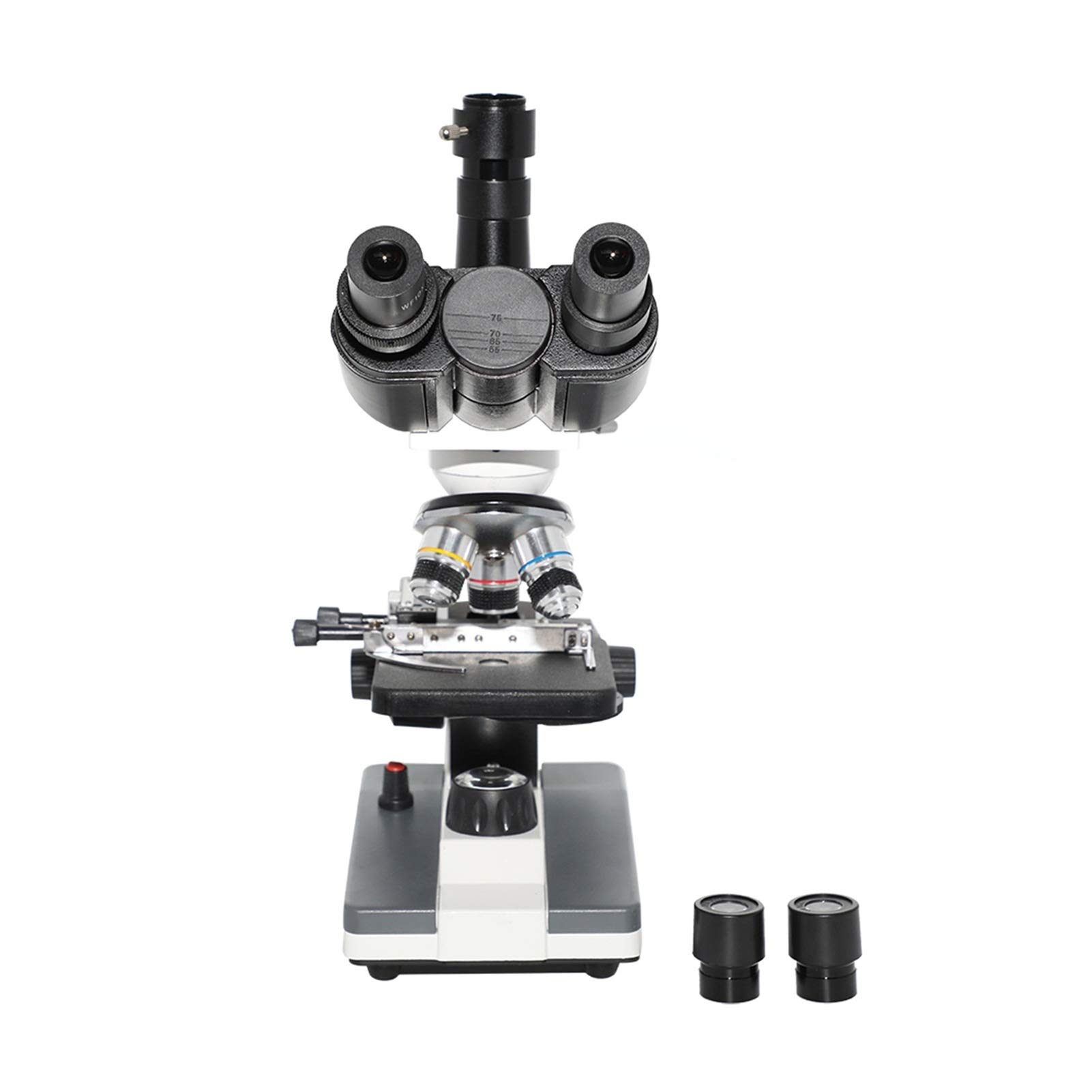 Microscopio biológico, X-S-S-S-S-P116SM Microscopio biológico trinocular Laboratorio Biológico Microscopio Trinocular Metal