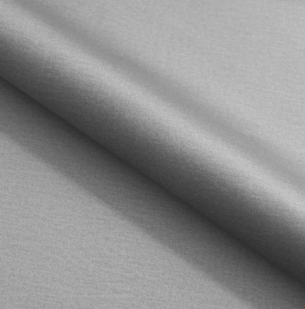 Atom Lux nowoczesna sofa narożna stylowa tapicerowana kanapa w kolorze jasnoszarym tkanina klasy A idealna do salonu wygodny i modny design