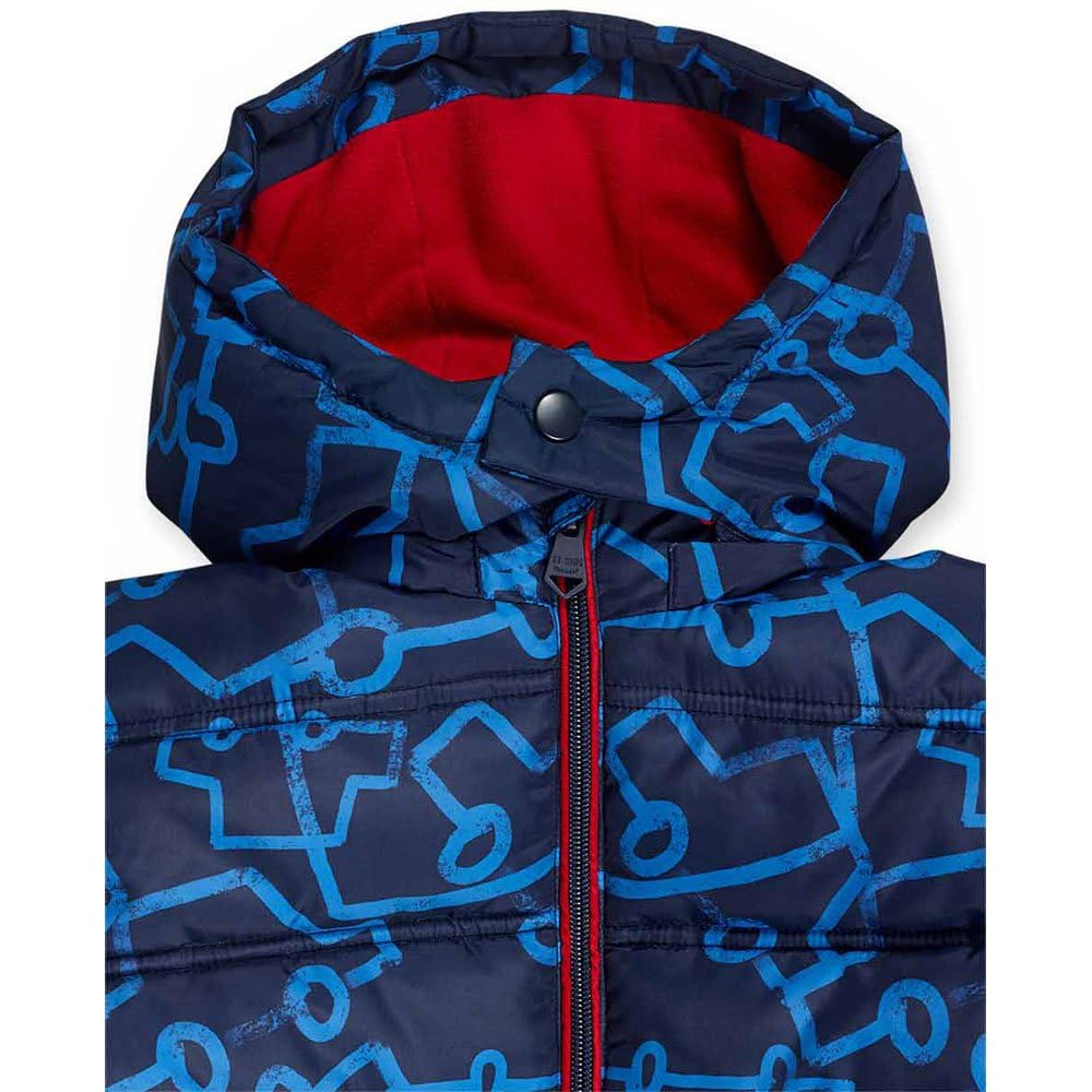 Tuc Tuc Parka acolchada de niño color azul marino colección road to adventure