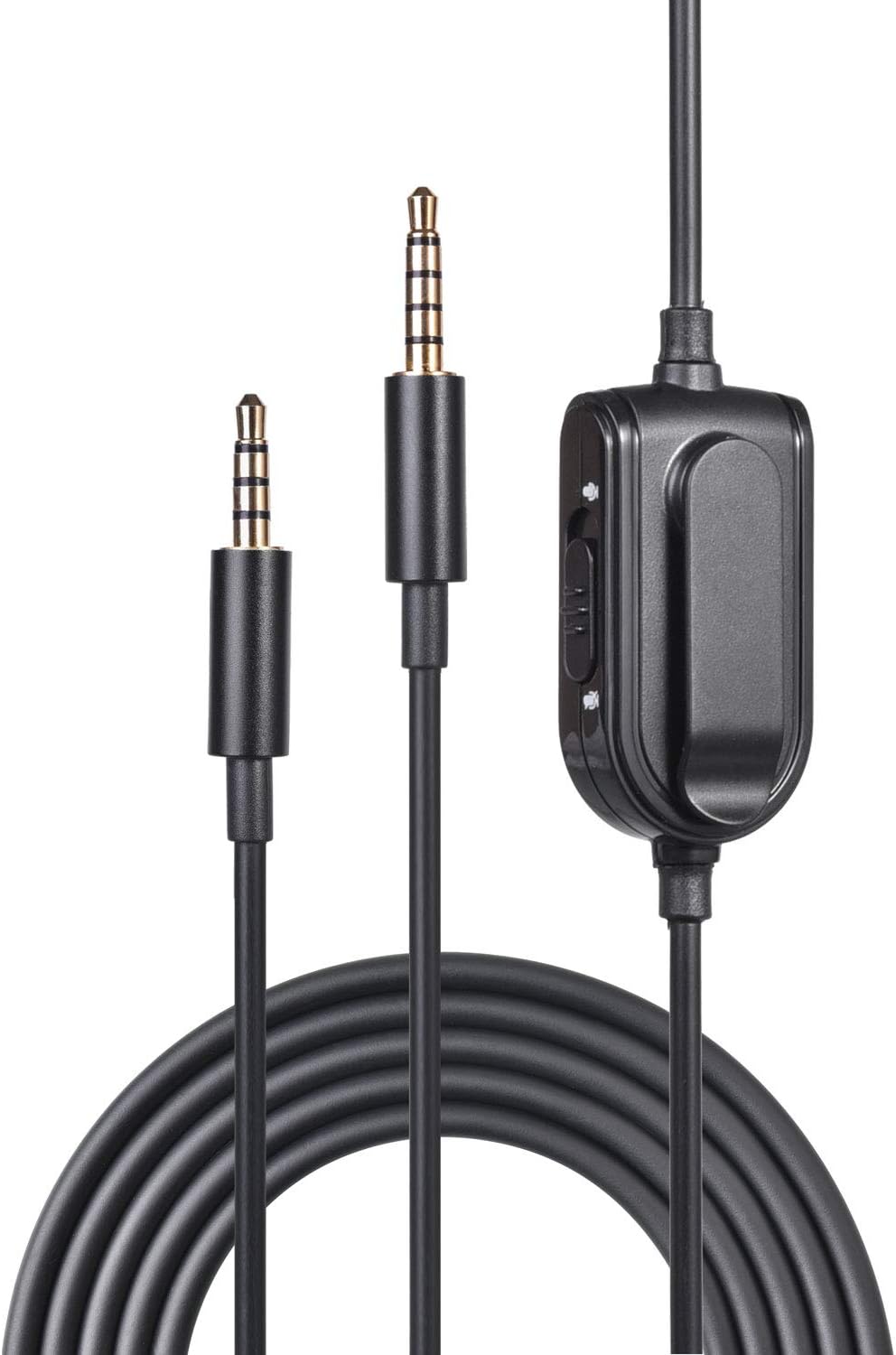 A10 A40 Replacement Cable Inline Mute Volume Control with Microphone for Astro A10 A40 Headsets Cord Lead Compatible with Xbox One Play Station 4 PS4 Headphone Audio Extension Cable 6.5 Feet