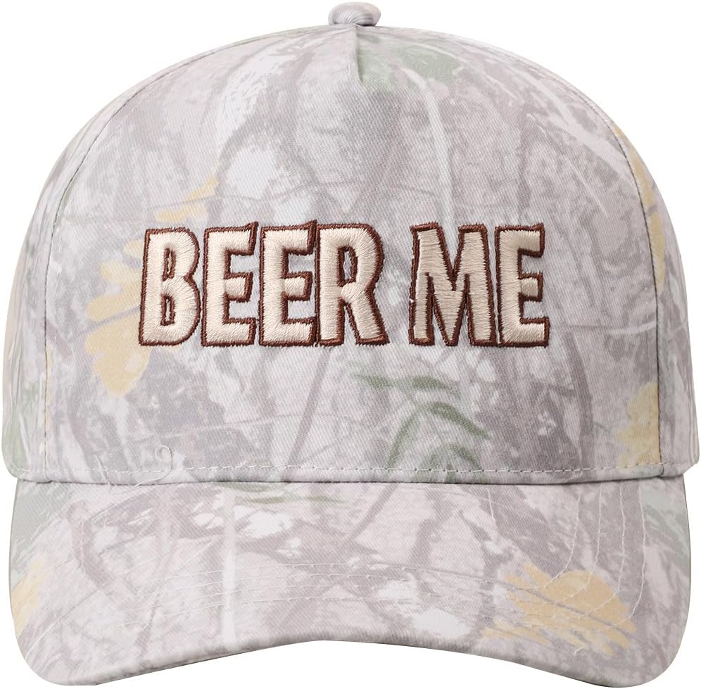 MIRMARU Premium 5-Panel Camouflage Trucker Baseball Cap with Embroidered Design for Men & Women