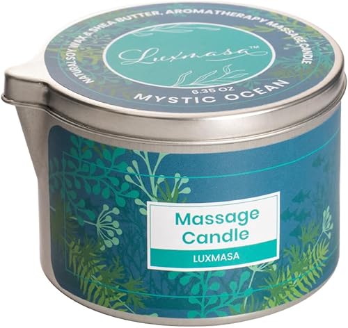 Velas de aceite de masaje perfumadas de cera de soja para parejas, vela de aceite corporal cálida para terapia, velas de loción hidratante para la