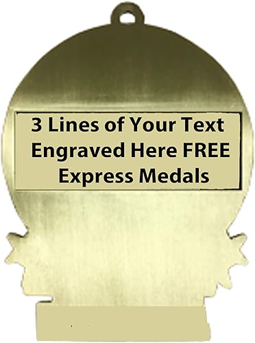 Miniatura 9 de Express Medals Various Styles 1 to 50 Pack of Engraved Gold Martial Arts Medals Trophy Award with Neck Ribbon Medal Trophies Gift Prize Karate