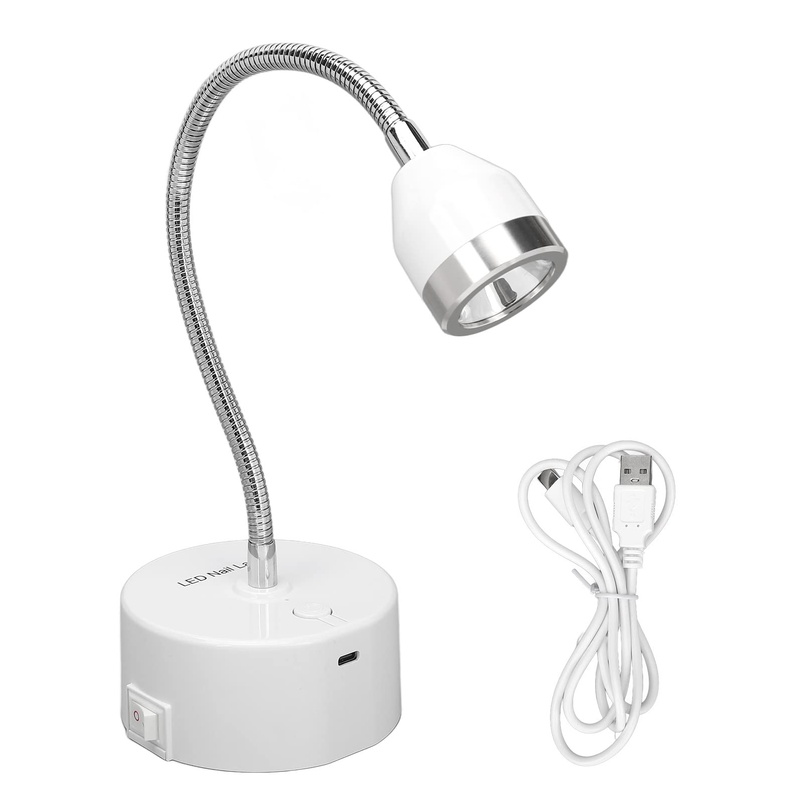 led nail lamp, led uv nail lamp gel led dryer polish curing lamps rotated with gooseneck cordless nail art lamp for gel nails