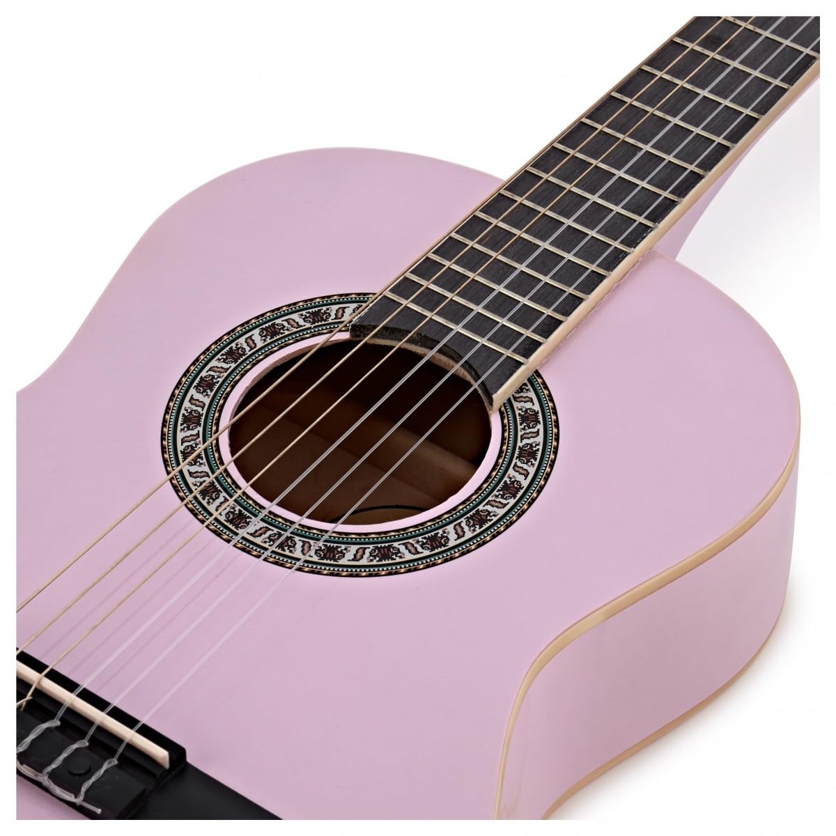 Kinder Konzertgitarre 1/2 Set von Gear4music Rosa