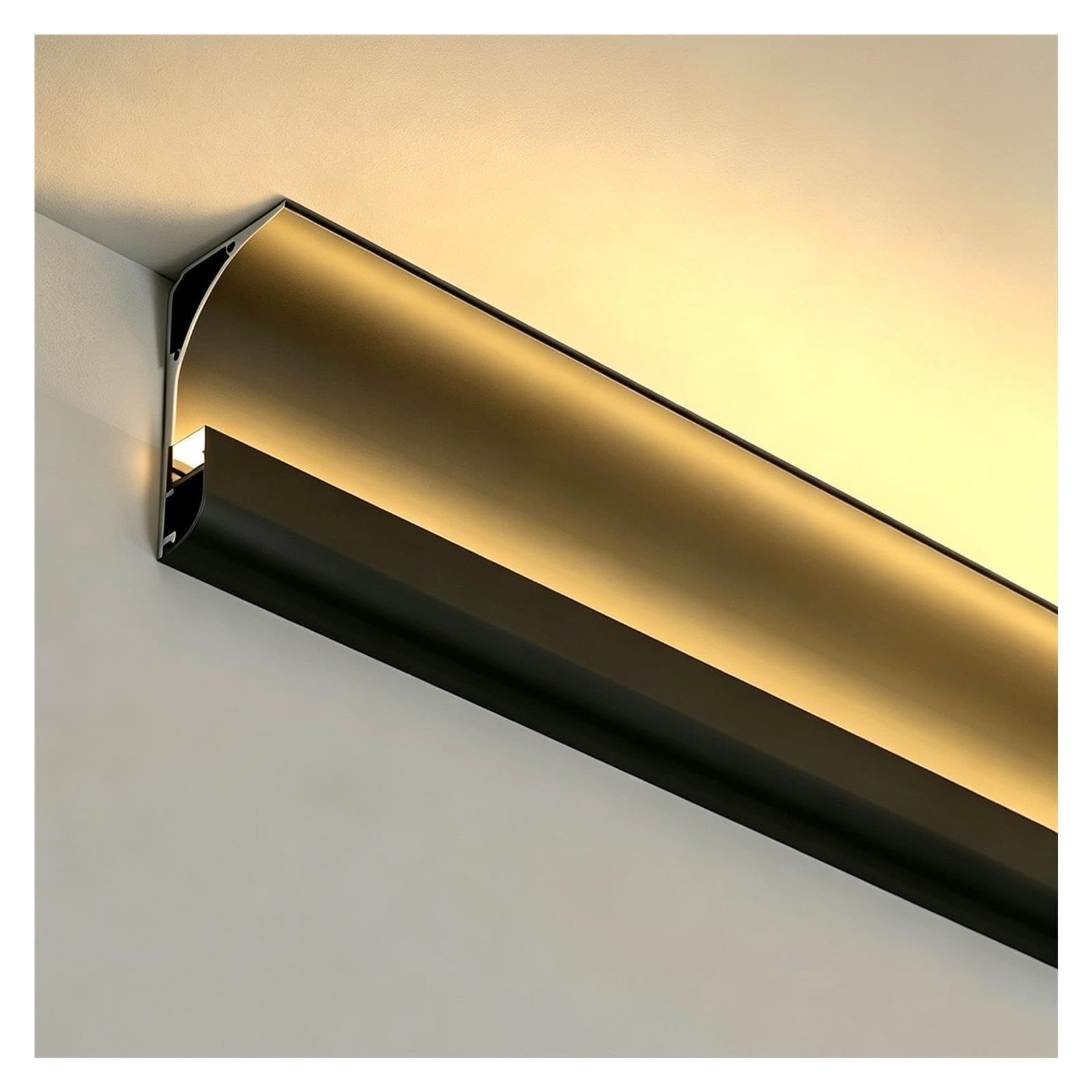 Aluminiowy Profil LED Z Dyfuzorem Do Taśmy Montaż Nawierzchni