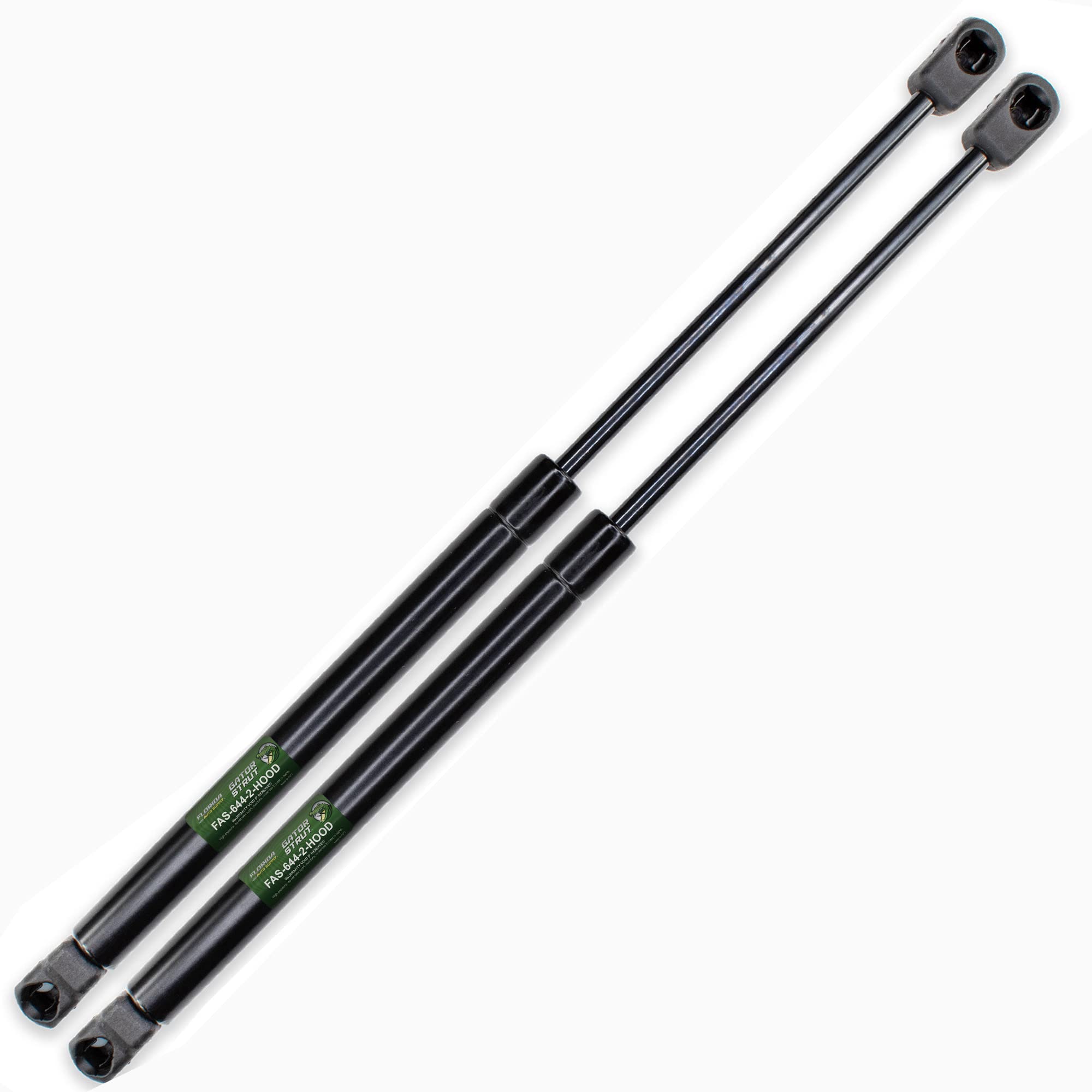 2 Hood Lift Supports, Compatible with: 2007-2010 Toyota FJ Cruiser - Gas Shock - by Gator Strut, FAS-644-2