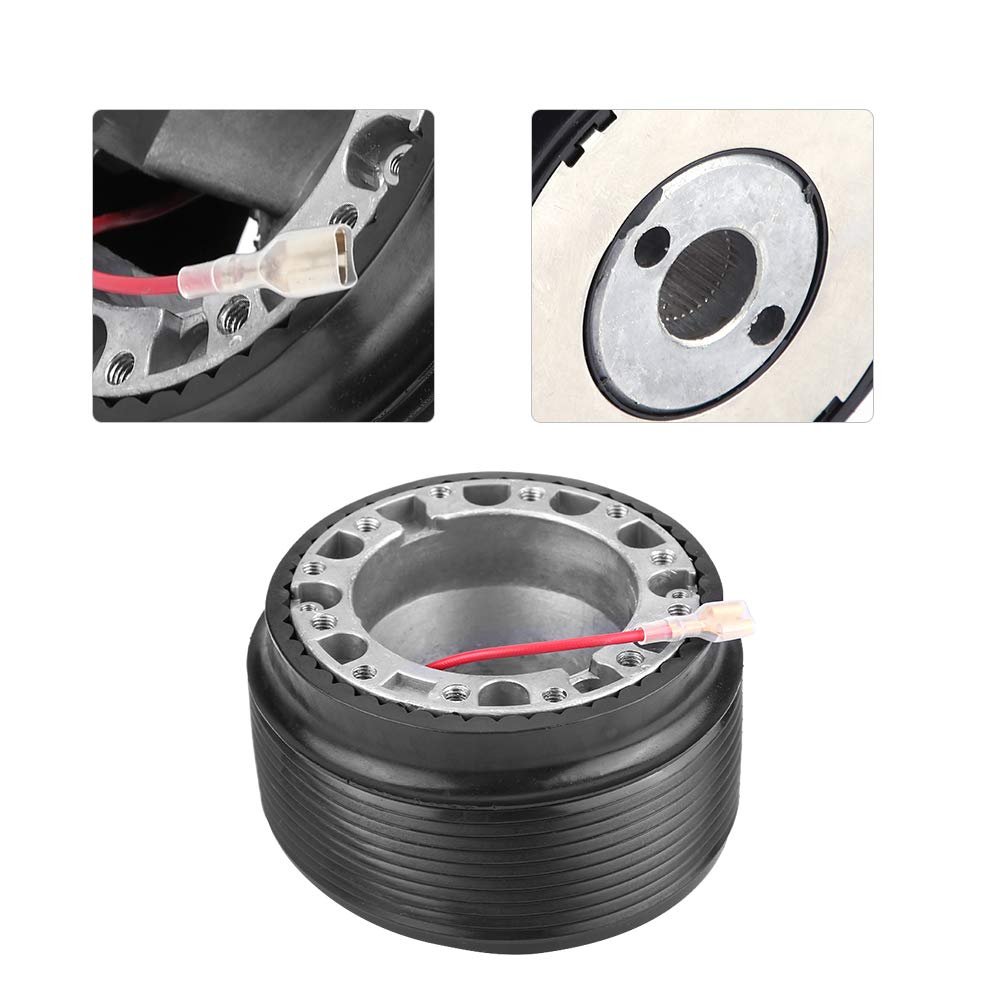 Adaptador de volante Adaptador de buje de carreras de volante de 6 pernos con orificio para 323 MIATA MX3 MX5 MX6 piña volante mx5 nb 1998 piña mx5 volante y piña de terrano de ral