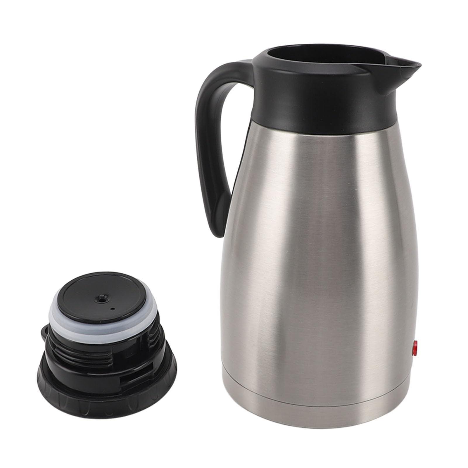 Hervidor de Agua Eléctrico para Coche de 12 V, Diseño Ergonómico, Hervidor de Agua para Coche Eléctrico, Portátil de Viaje para Hirviendo y Bebidas