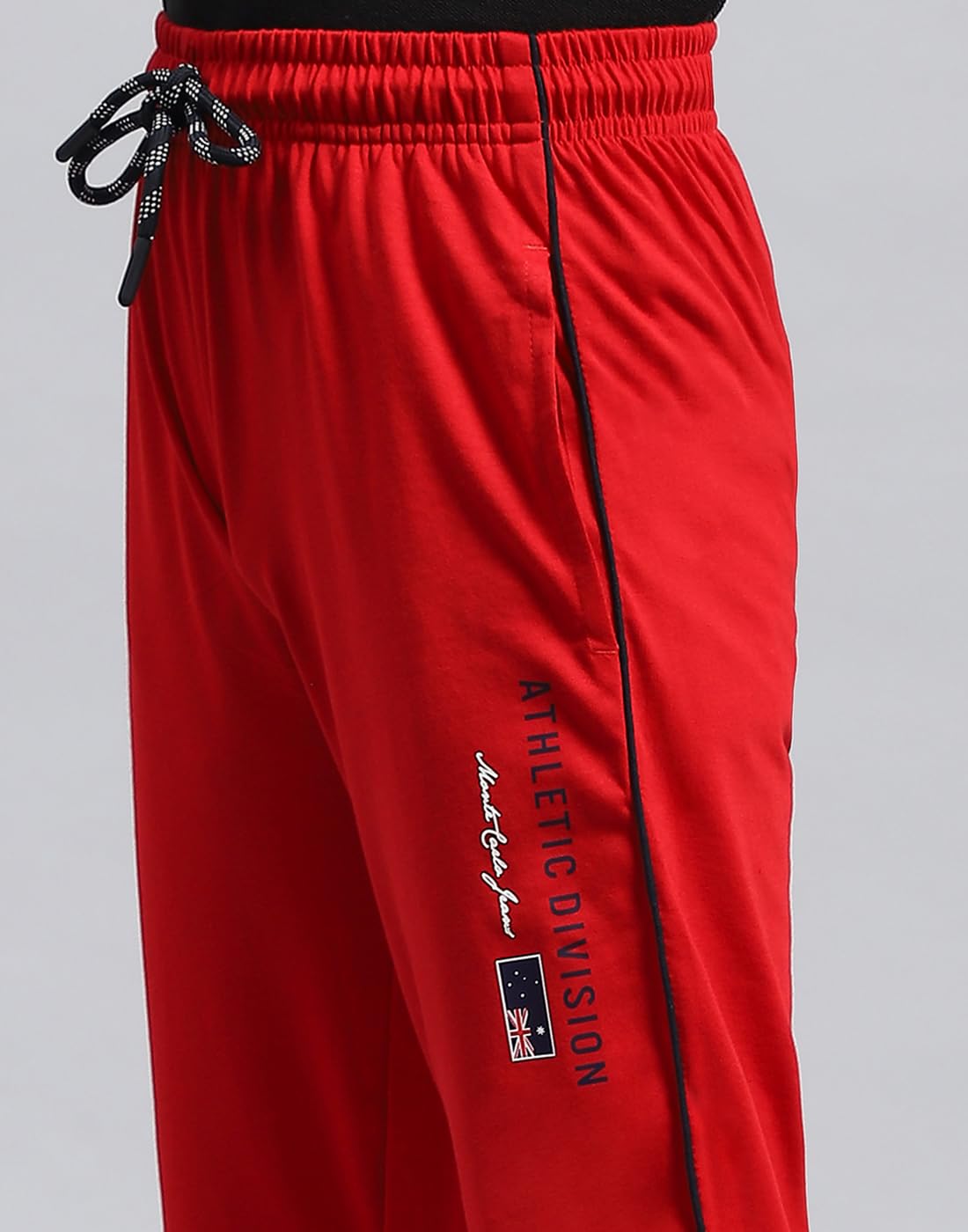 Monte Carlo Boys Red Printed Regular Fit Lower (52403225-1-28) 4
