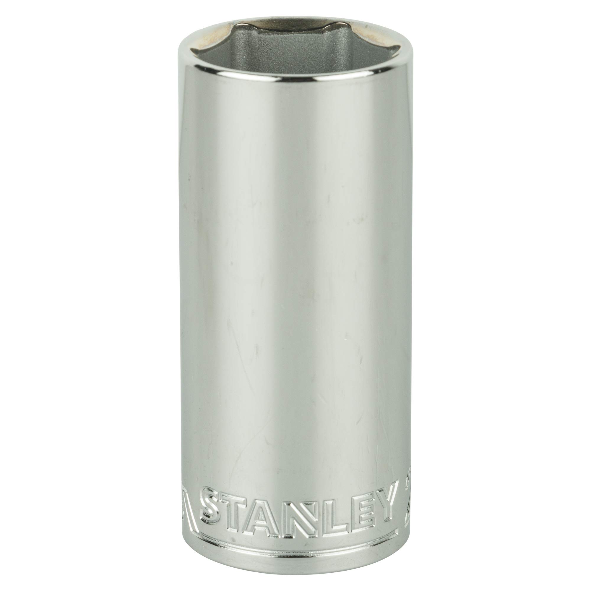 STANLEY STMT73338-8B 1/2-inch 27mm Chrome Vanadium Steel 6 Point Deep Socket (Silver)-picture-10