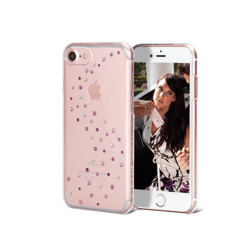 Bling My Thing Milkyway Back Case For Apple iPhone 7 - Rose Sparkles