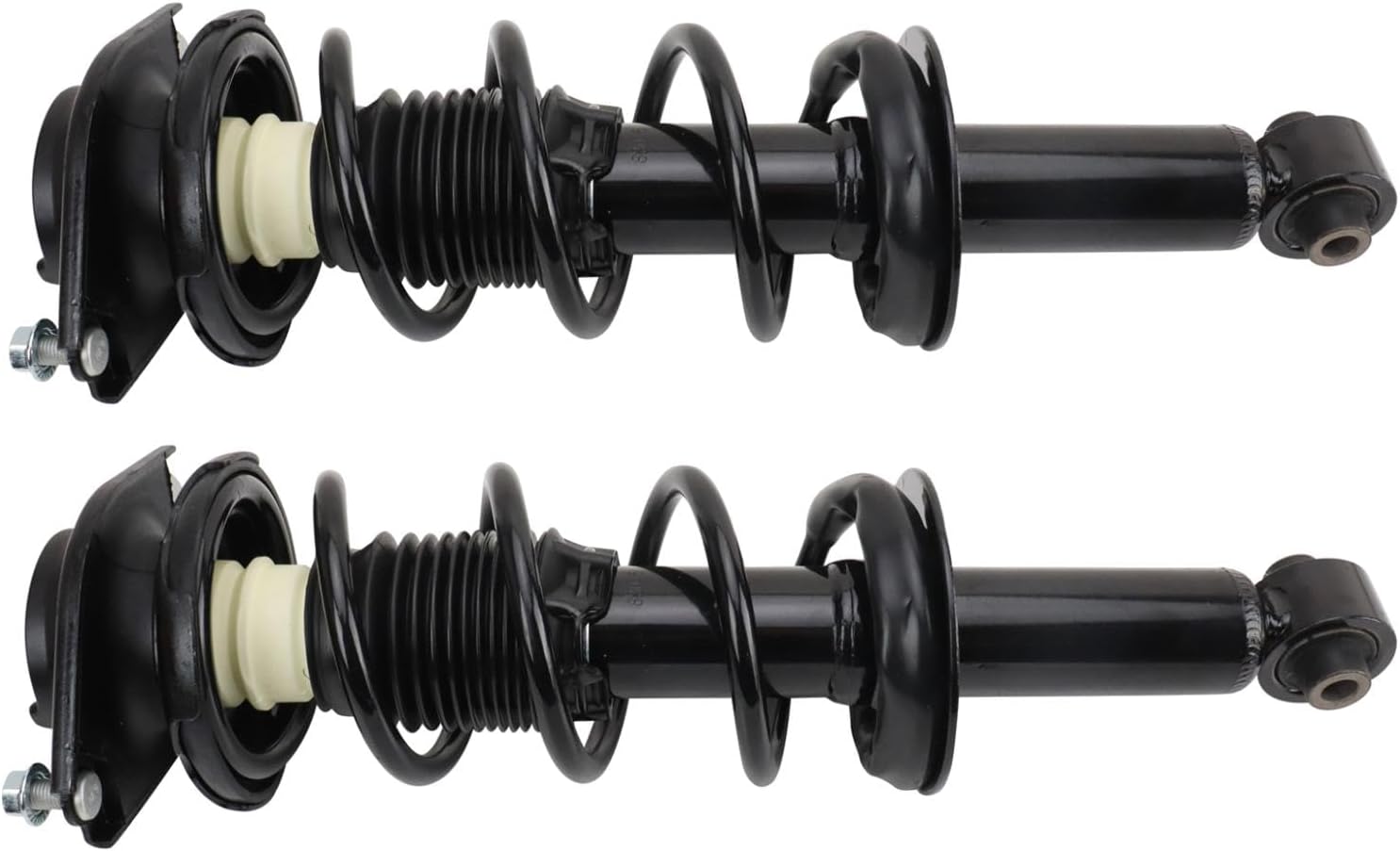 TRQ Rear Shock & Spring Strut Assembly Set Compatible with Rear Driver & Passenger Side 2013-2016 Scion FR-S 2013-2018 Subaru BRZ 2019 Toyota 86