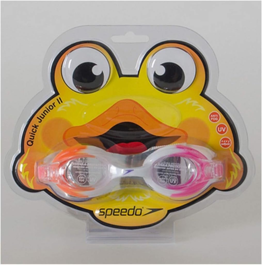 Speedo Óculos de Natação Quick Jr II, Infantil