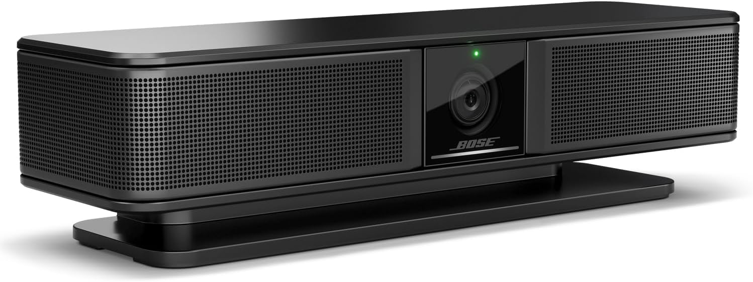 Image secondaire de Bose Videobar VB-S Système de Visioconférence USB Tout-en-Un avec Qualité Audio Professionnelle Bose, Caméra 4K Ultra-Haute Défi