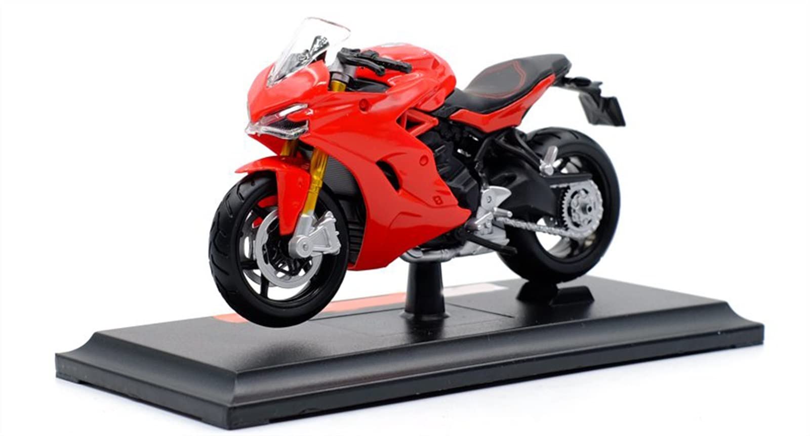 SEYXF Motorbike Toy Motorcycle Desktop Display for Super Sports Model Diecast Metal Toy 1/18