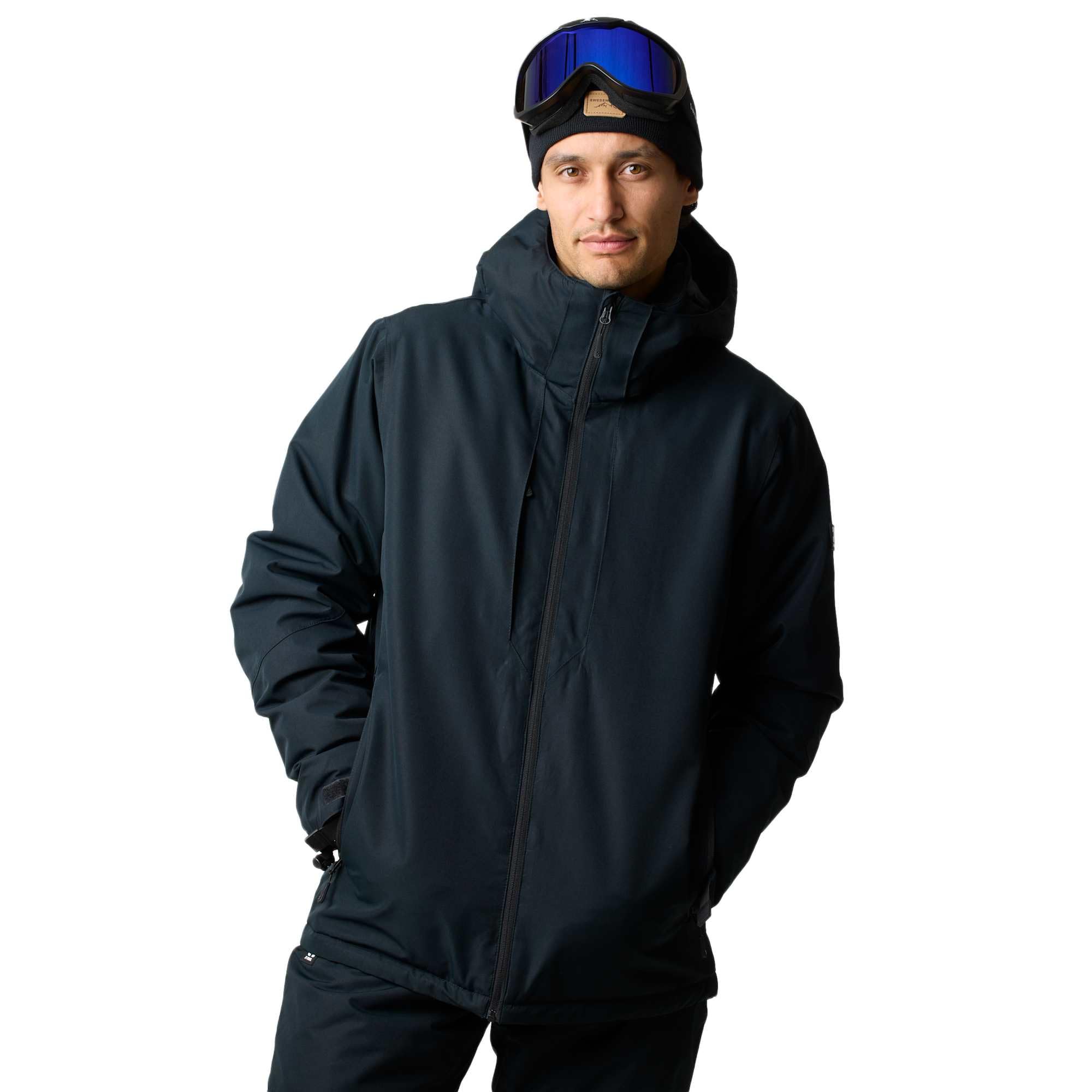 X-Trail Cortina Skijacke Herren, Wasserdicht mit Skipassfach