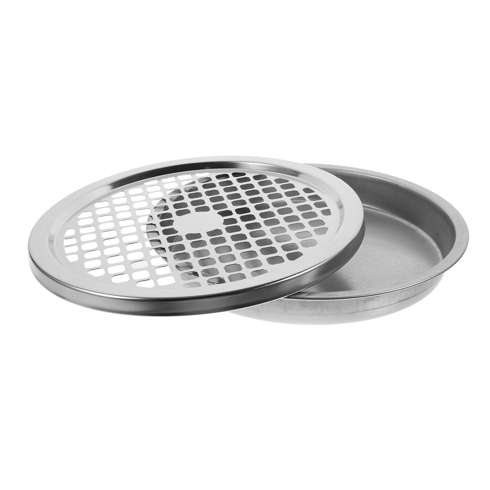 Couvercle avec grille cendrier intégré anti-fumée pour bac extérieur commercial