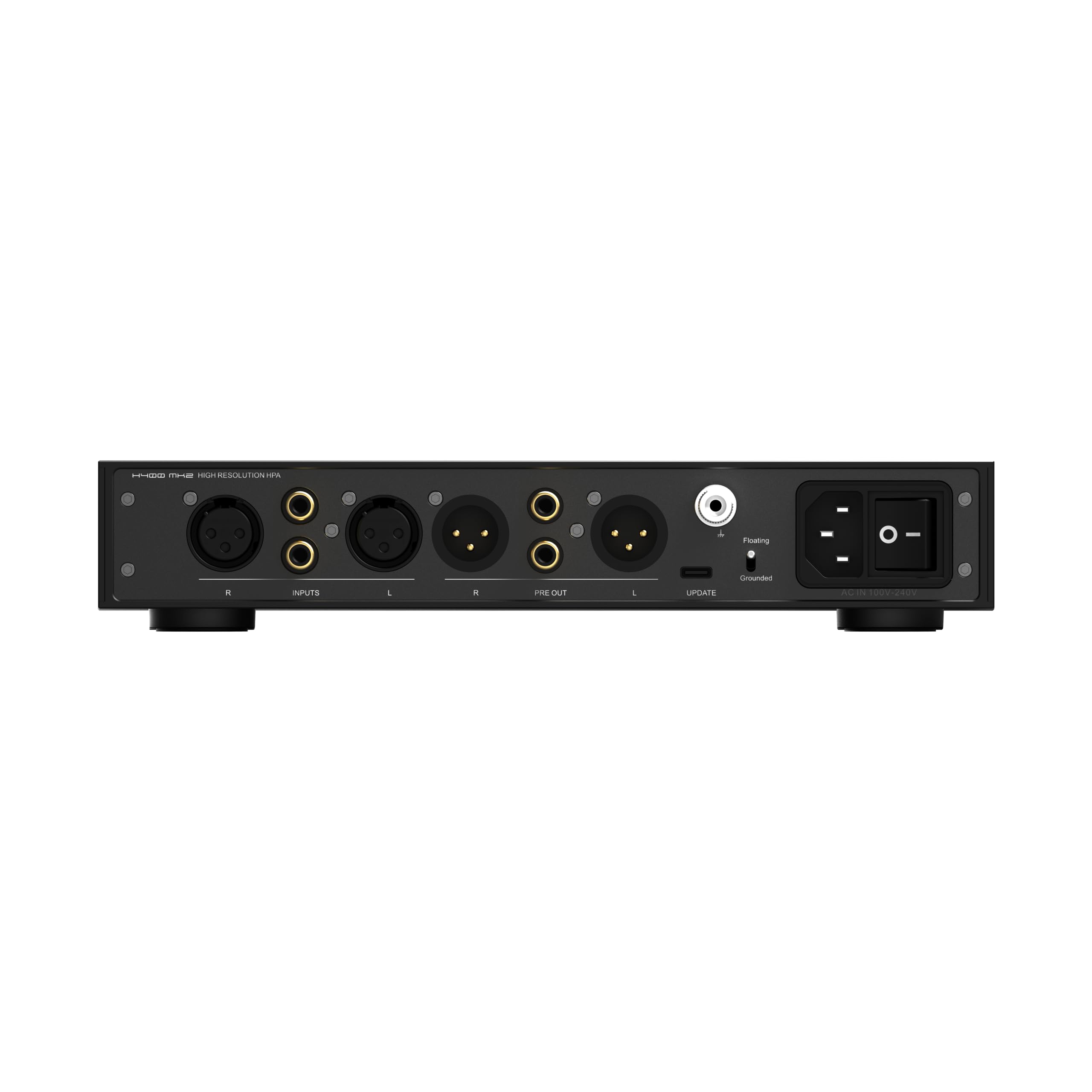 SMSL H400 MK2 w pełni zbalansowany wzmacniacz słuchawkowy Hi-Res przedwzmacniacz biurkowy w pełni zbalansowany wzmacniacz z 132 dB SNR i 0,00006% THD+N. Potrójne wzmocnienie dla słuchawek IEM i