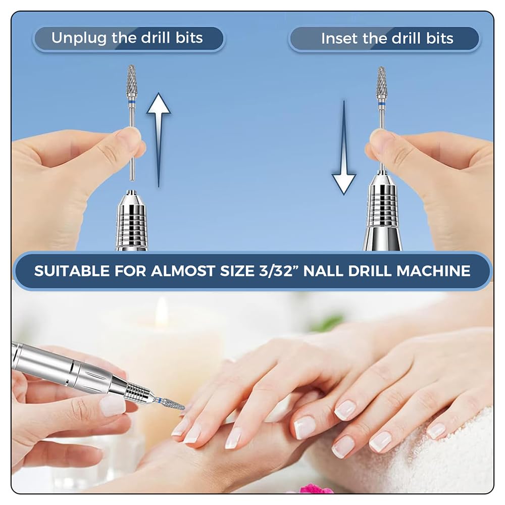 Dophee 6PCS Nail Drill Bits Set - Image 4