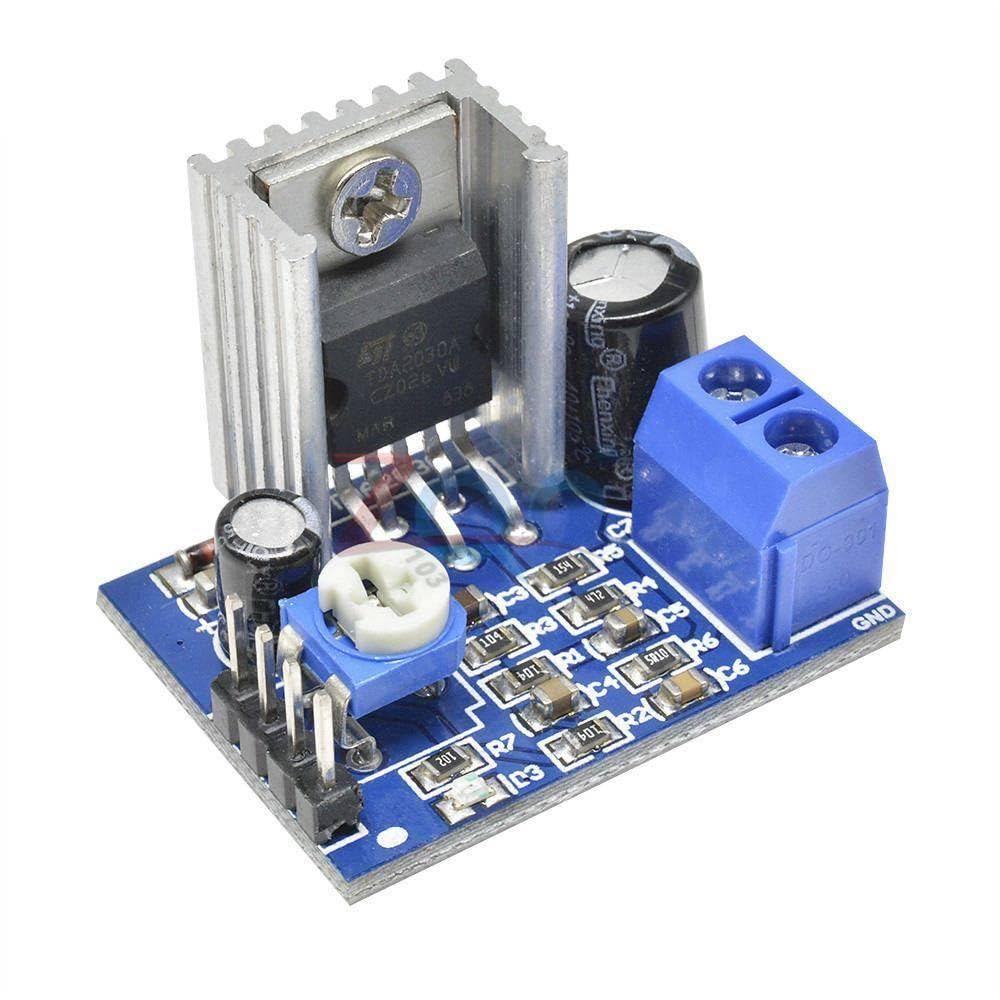 Generic TDA2030A Audio Module TDA2030 Power Board for DC Power Supply Audio System DC 6-12V
