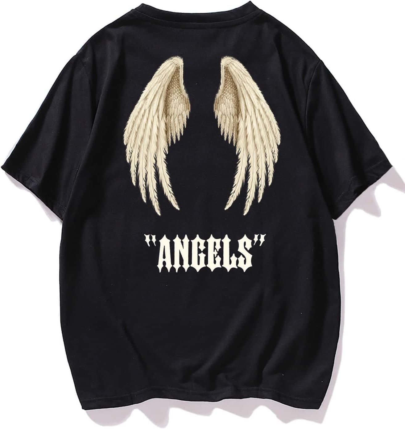 Neeno Men Wing and Letter Graphic Tee