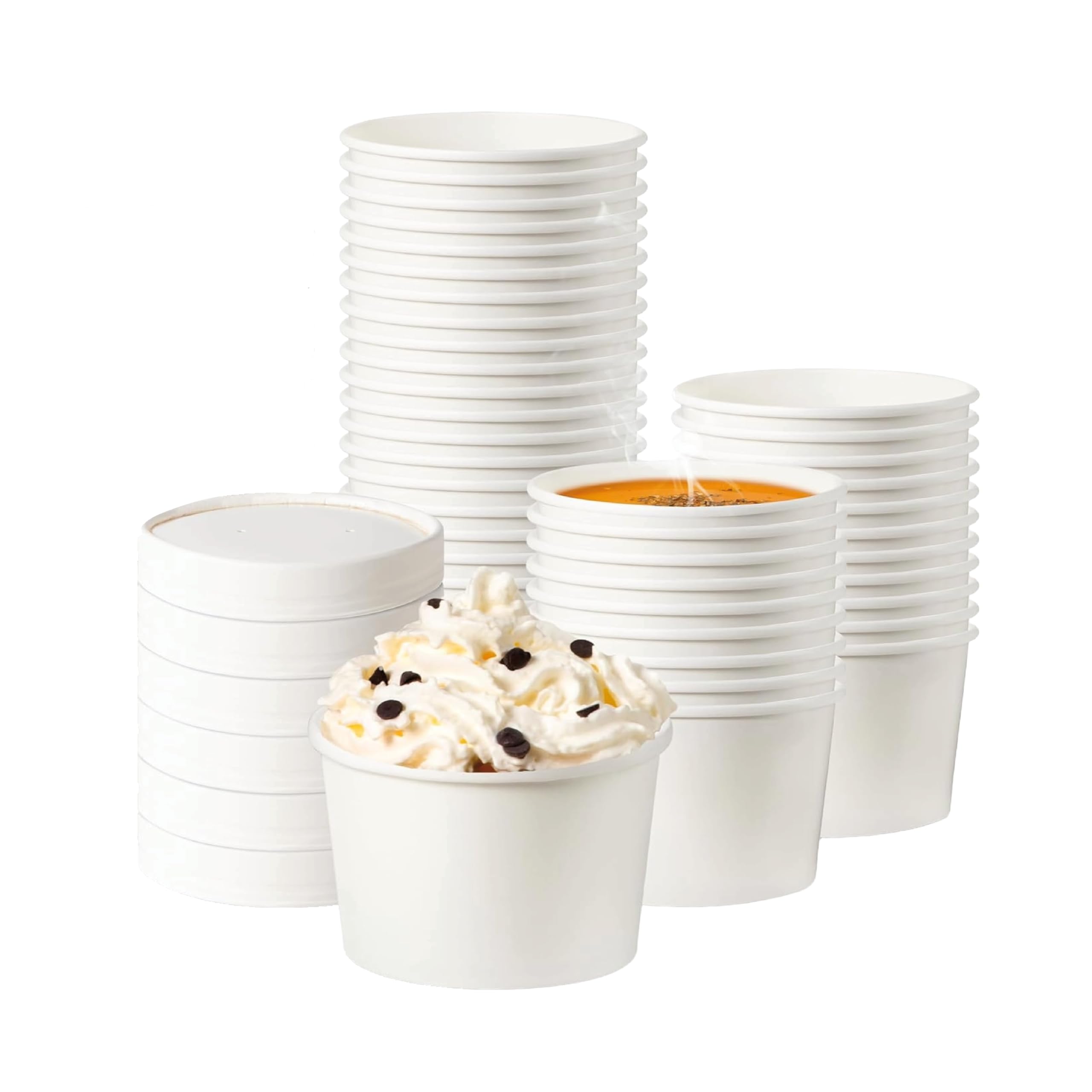 Eco-Friendly Paper Food Containers with Lids -29
