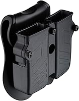 Vista 1 de Double Magazine Holder, 9mm 10mm .40 .45 Single & Double Stack Magazine Pouch, Universal Magazine Holster for Glock/Sig