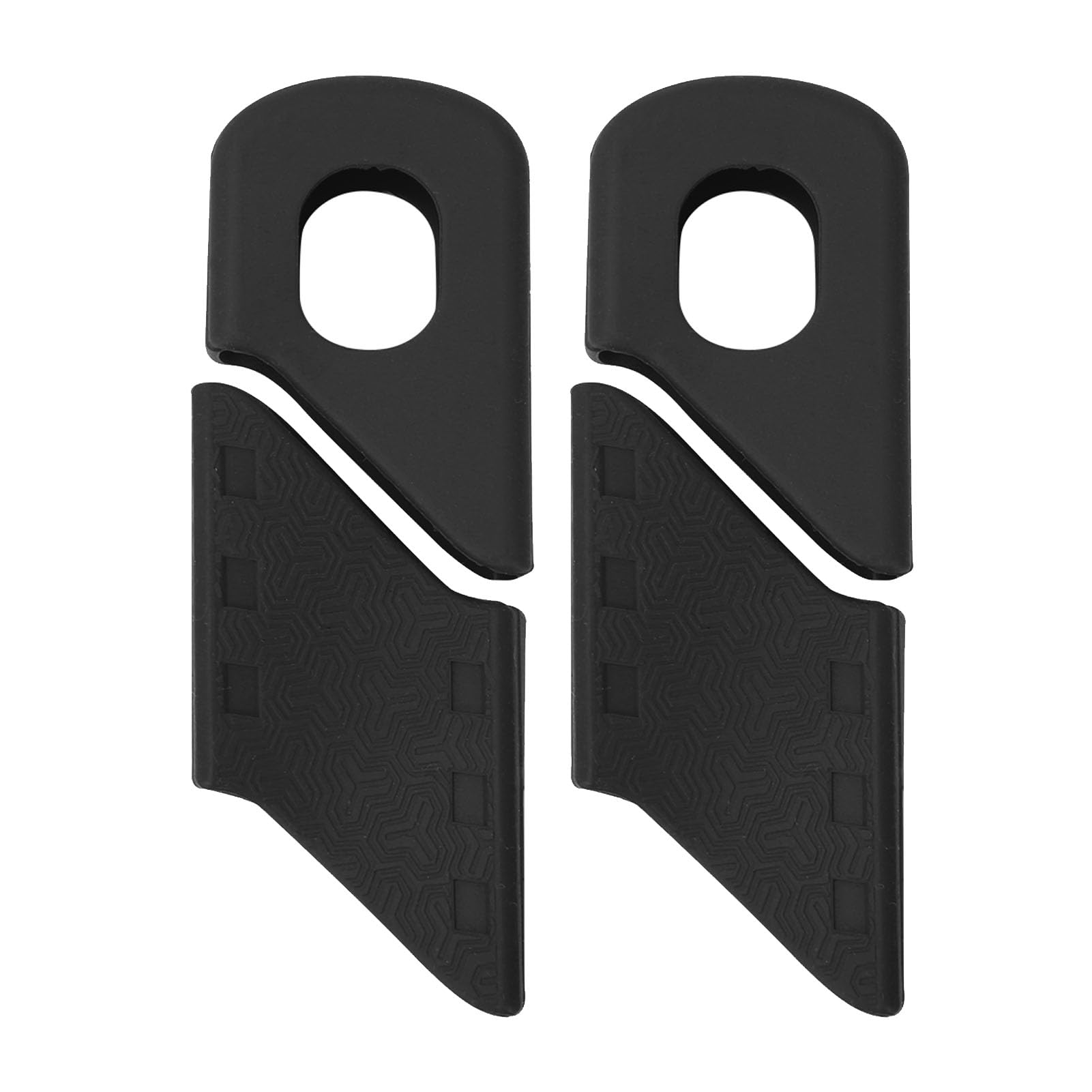 4 pezzi di guaina protettiva in silicone per pedivella per bicicletta - Protezione durevole per pedivella per biciclette - Antiurto e resistente all'olio - Facile installazion