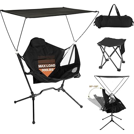 Portable Rocking Hammock Chair for Adults