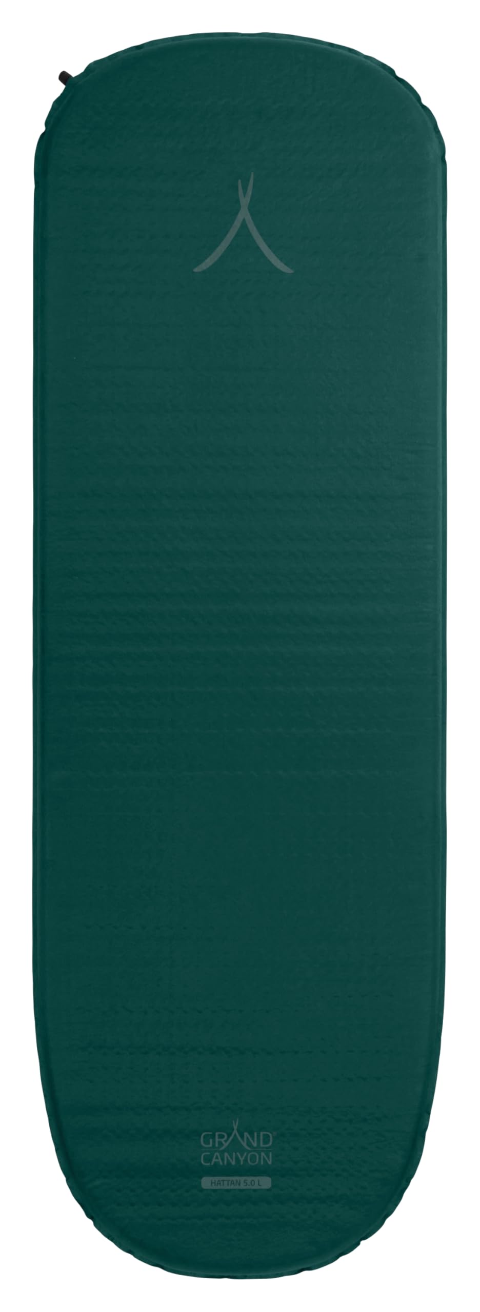 Grand Canyon Hattan 5,0 l – samopompująca się karimata, mata kempingowa – 198 x 63 x 5,0 cm – ogród botaniczny (ciemnozielona), rozmiar L