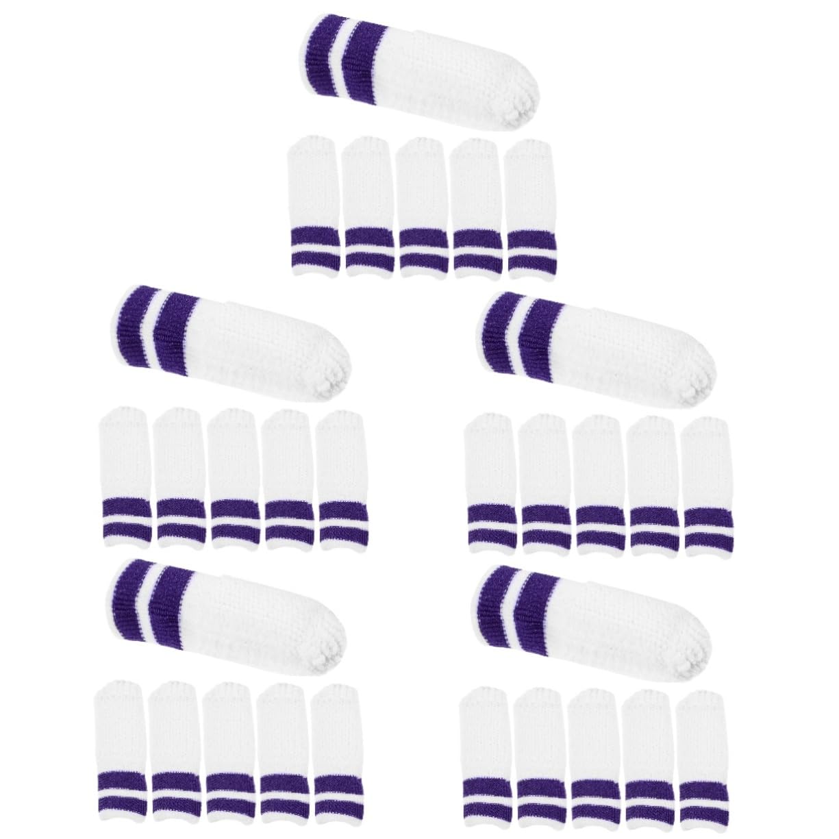 POPETPOP 30 Pièces Doigts de nettoyage pour animaux de compagnie Doigtier de nettoyage buccal pour animaux de compagnie Doigtiers pour de ie lingettes humides nylon
