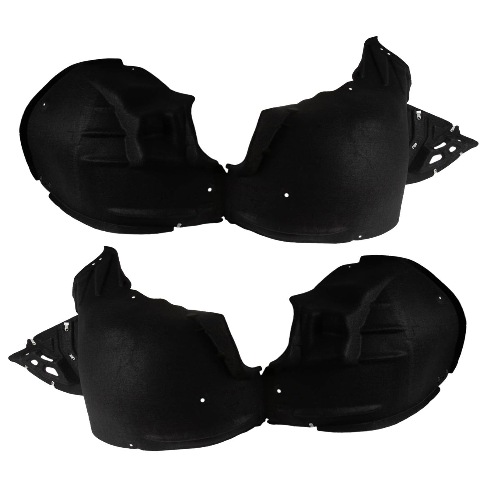 TRQ Inner Fender Liner Set | For 2019 Chevrolet Malibu GM1248302 GM1249302