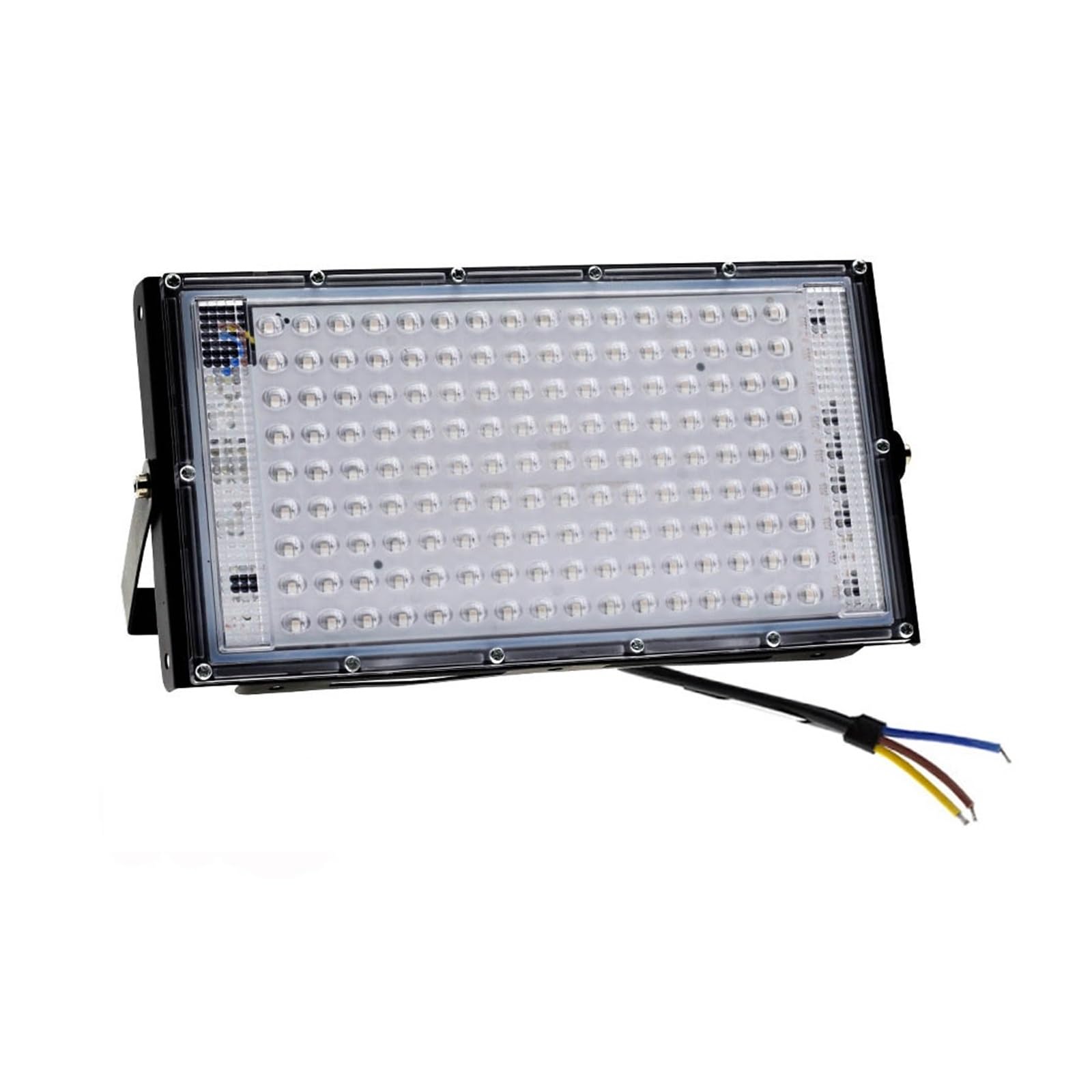 JOLIANE Outdoor UV Led Black Light 100W 200W 300W Waterproof Sta Dance Ultraviolet Blacklight Flood Light for Glow in The Party Decor(200W NO Plug)