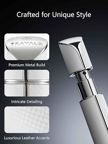 Miniatura 4 de Travalo AQUA Botella de Perfume Recargable de Viaje, Atomizador de Fragancias con Llenado por la Parte Inferior, Mini Dispensador de Colonia,