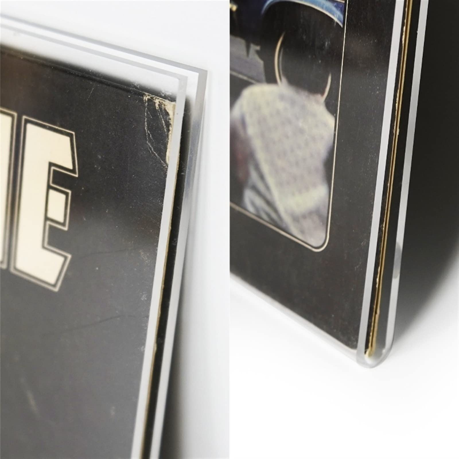 Porta Dischi in Vinile per la casa, scaffale da Parete in Acrilico Trasparente per Foto e Poster, Decorazione per casa e Ufficio, Contenitore per LP