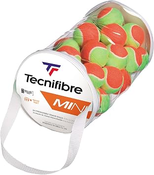 Tecnifibre Stage 2 Orange Tennis Balls - Junior - Bag of 36 Balls