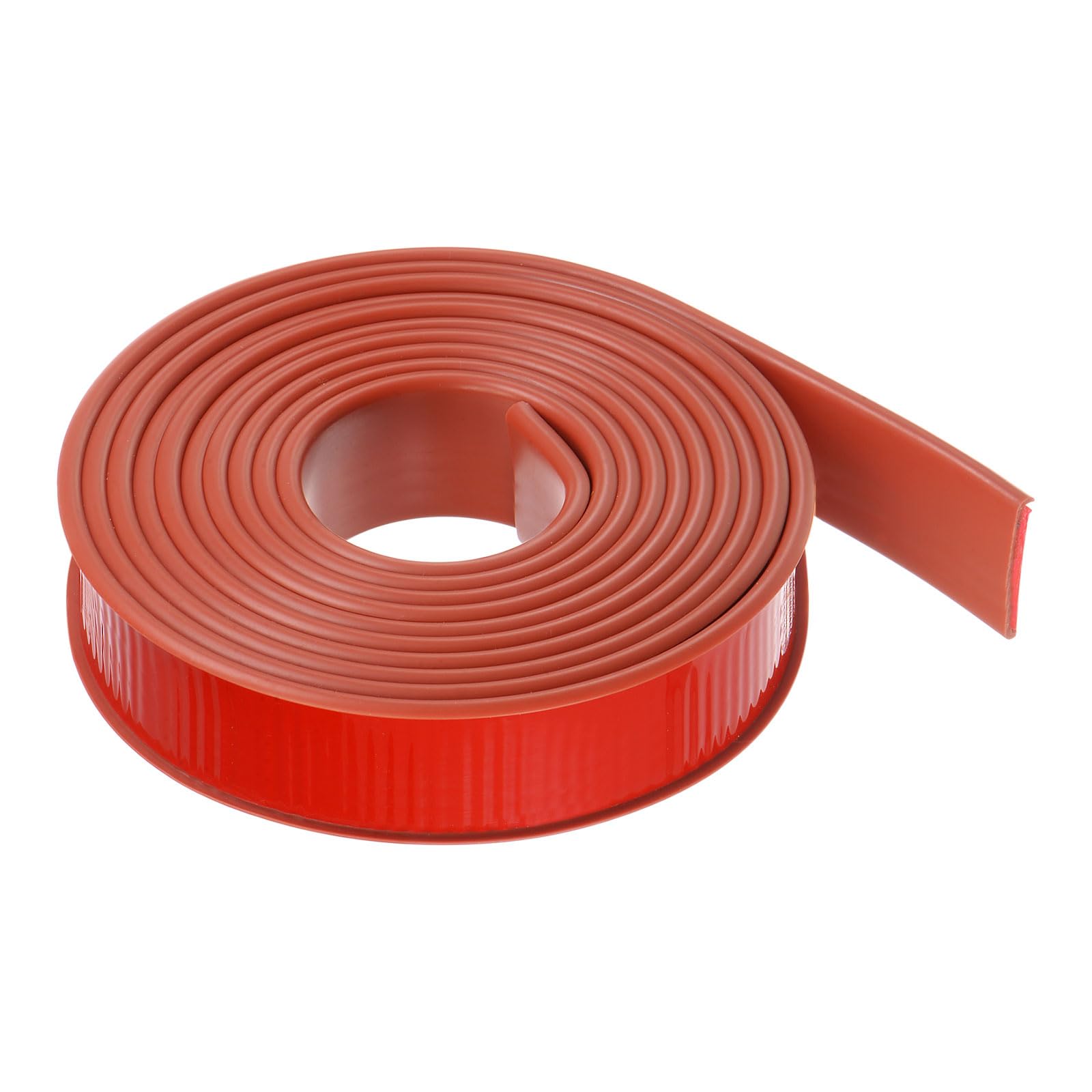 HARFINGTON U-Shape Edge Banding 1-3/32" x 9.8ft (28mm x 3000mm) Self Adhesive TPE Flexible Veneer Edging Edge Protector for Furniture Cabinet Table