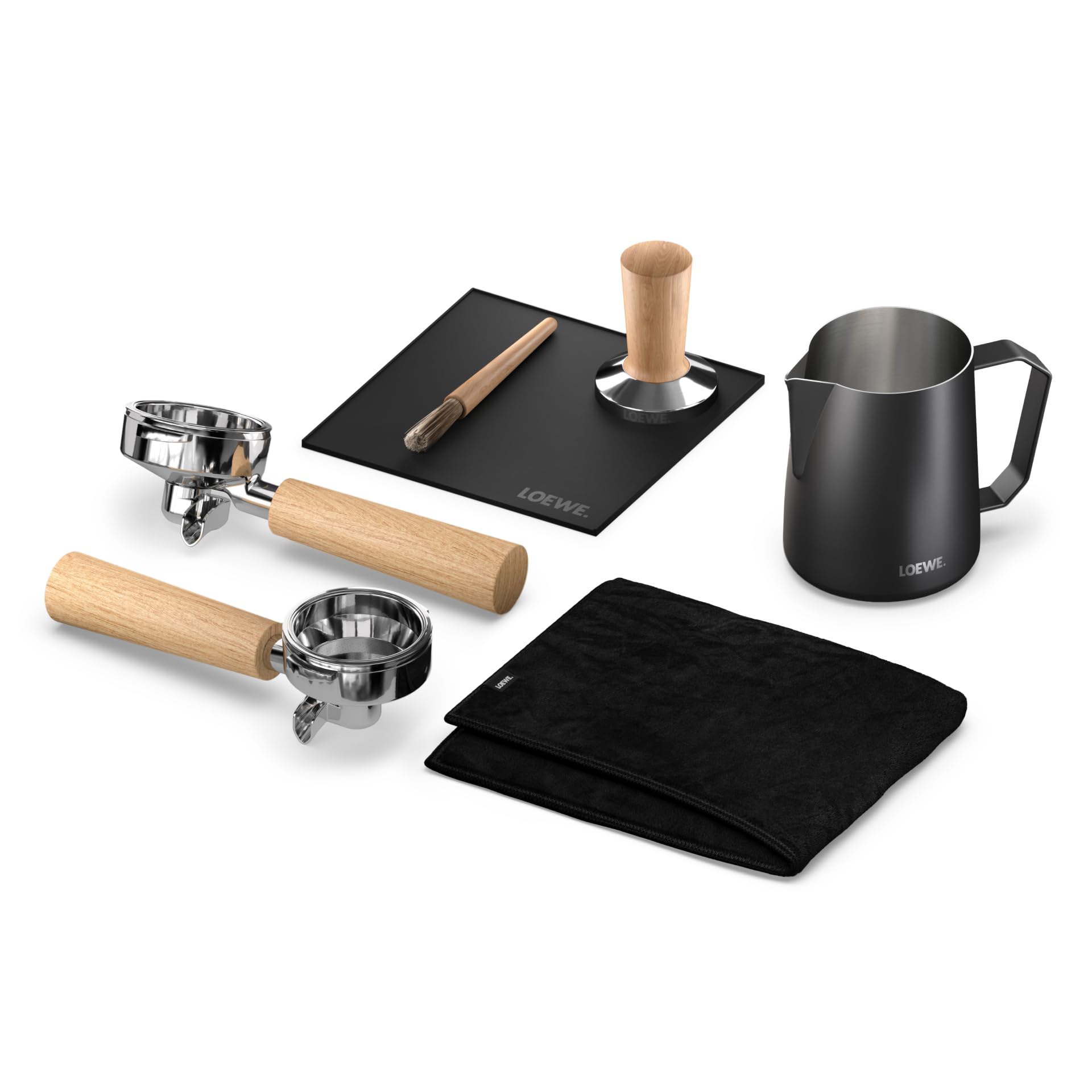 Loewe Macchina Espresso con Montalatte e Macinino, Estrattore 15 Bar, Tecnologia Termica Avanzata per Caffè Perfetto, Soluzione All-in-One