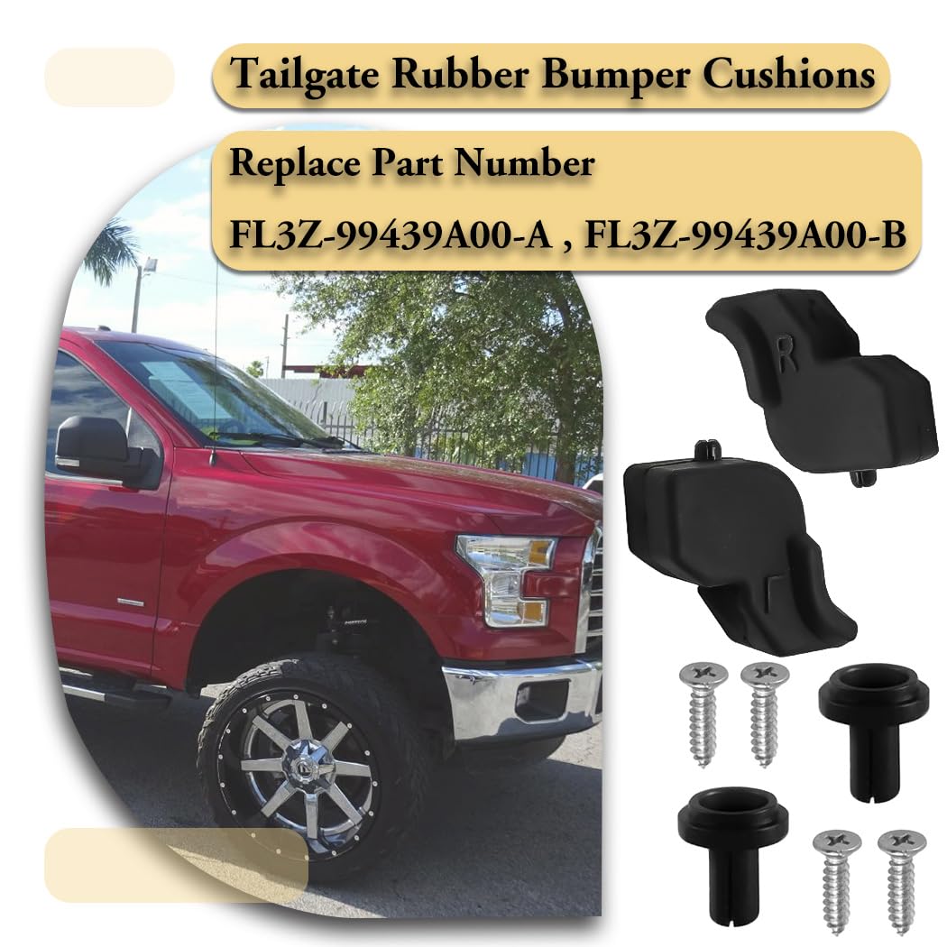 Aazon.co: OCESTORE 1Pair FL3Z-99439A00-A Tailgate Rubber Stop Bupers For F150 5.5/6.5 Foot - View #9